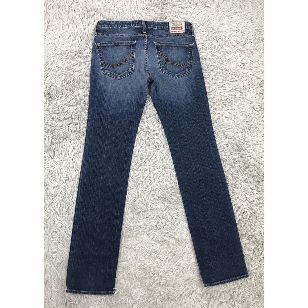Big Star Venus Skinny Super Low Fit Jeans Sz 28R‎ (30x32)